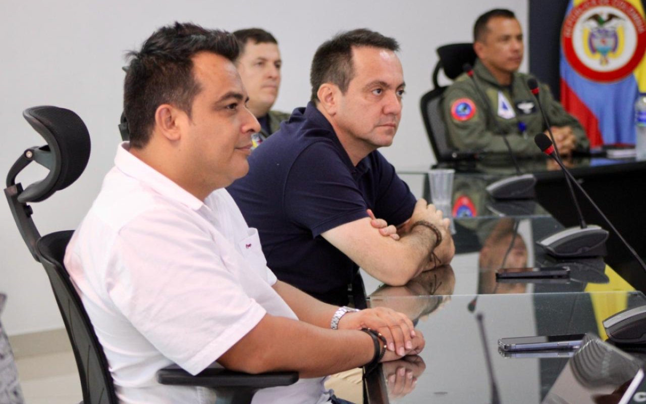 Reuniones que permiten fortalecer las estrategias de seguridad en Puerto Salgar, Cundinamarca y La Dorada, Caldas