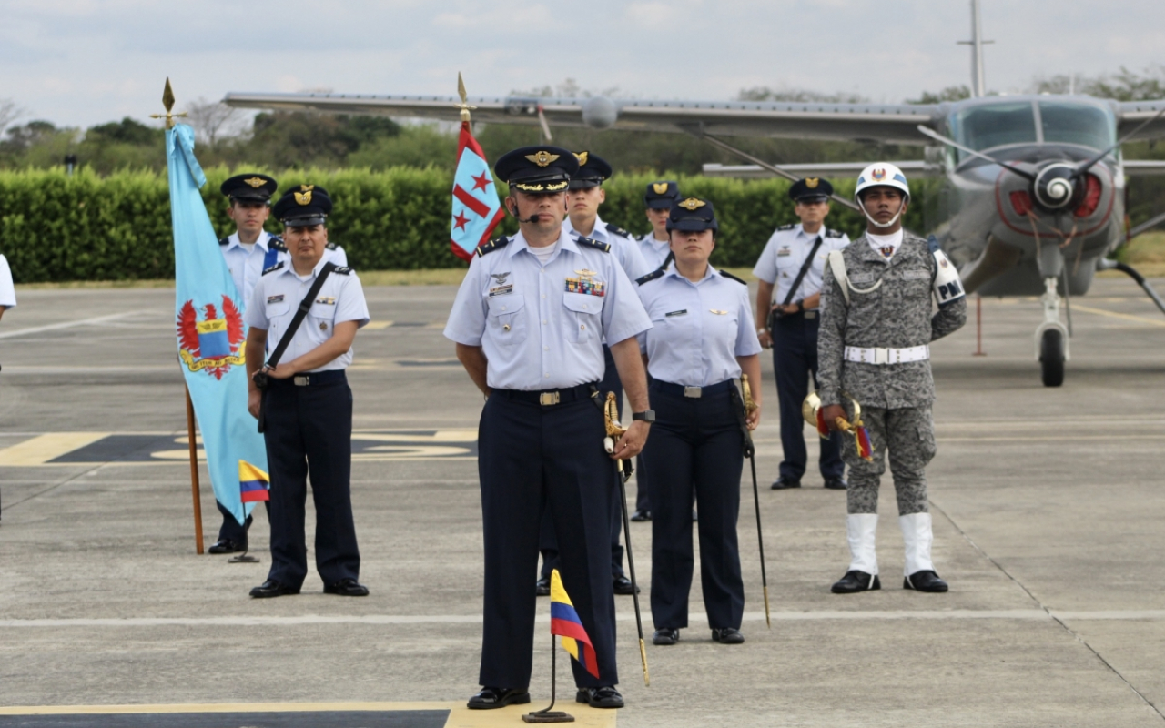 En Ceremonia Militar fue reconocido el nuevo Comandante del Grupo Aéreo del Casanare