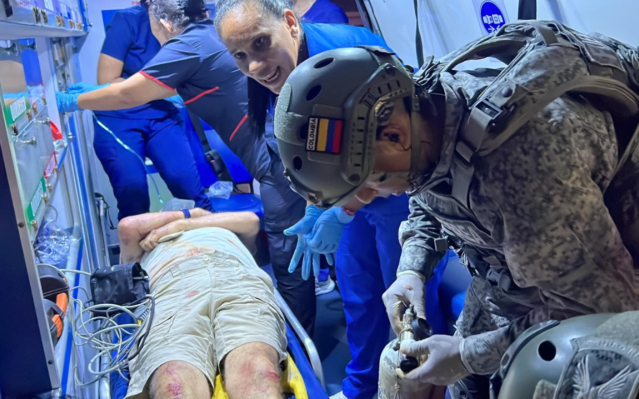 Búsqueda y rescate de aeronave civil desparecida en Casanare Búsqueda y rescate de aeronave civil desparecida en Casanare