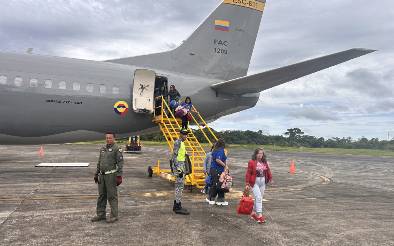 Todo listo para la actividad de Asistencia Médica y Humanitaria en el Amazonas