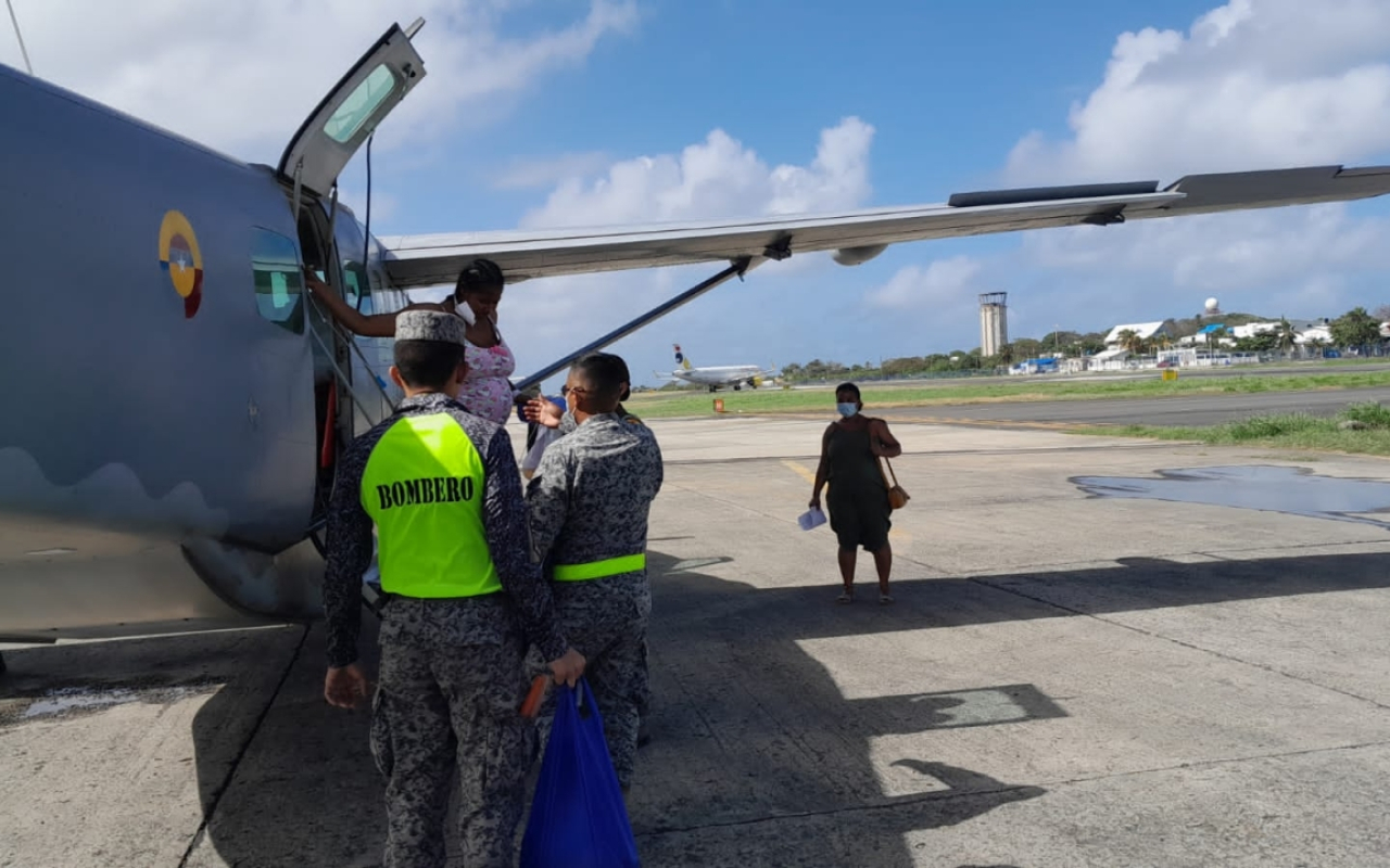 Su Fuerza Aérea Colombiana continúa realizando traslados aeromédicos en el Archipiélago de San Andrés, Providencia y Santa Catalina en lo corrido del año 2023