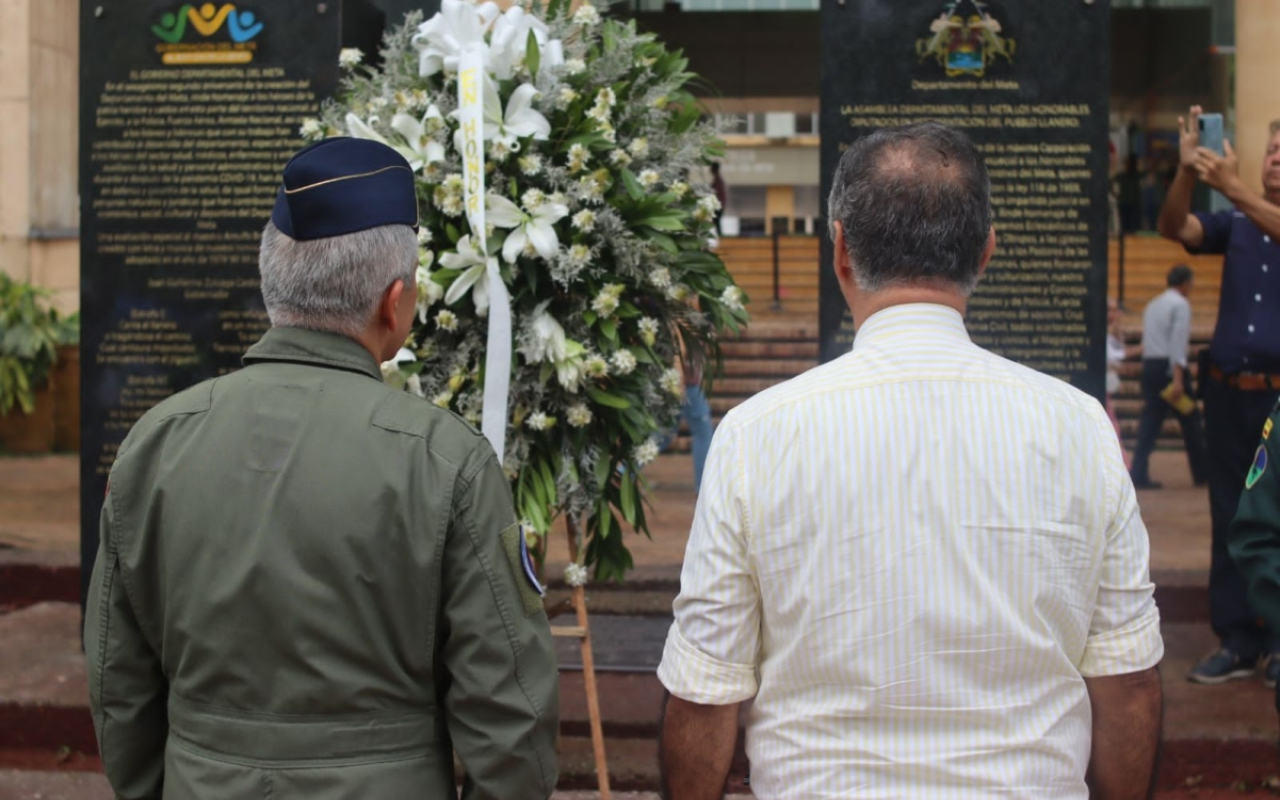 Con honores fue conmemorado el Día del Veterano en Villavicencio   