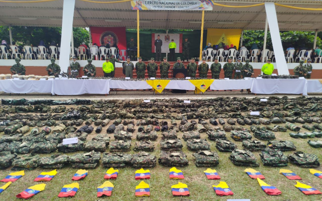 84 miembros de las FARC-EP se sometieron a la justicia en Tibú