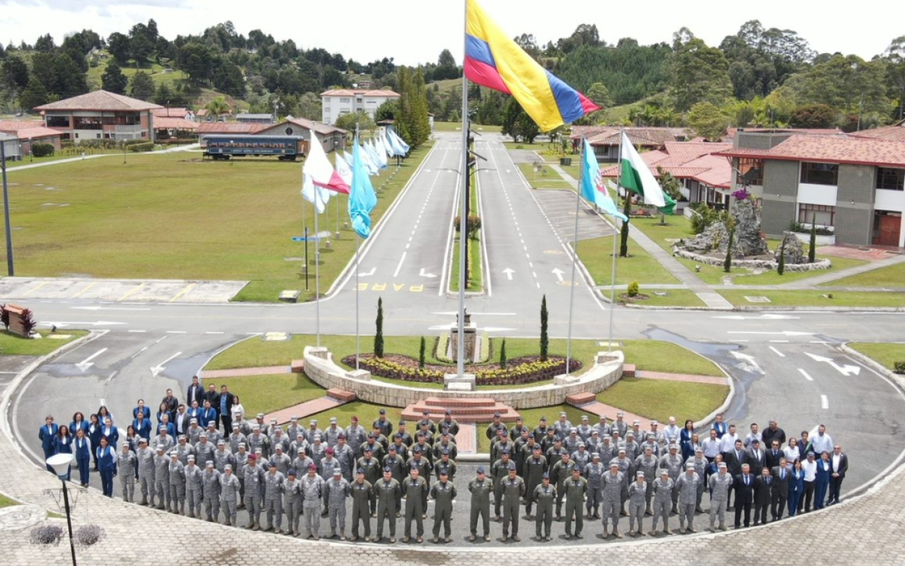 En Antioquia, se conmemoran 31 años de “La Casa de los Halcones Valientes”, Unidad estratégica de su Fuerza Aérea