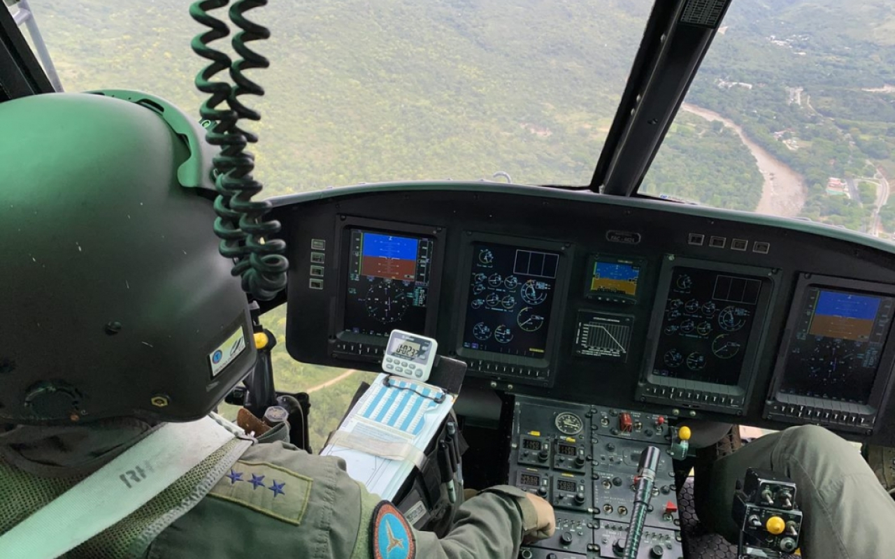 Continúan los patrullajes aéreos en Tolima, Huila y Cundinamarca