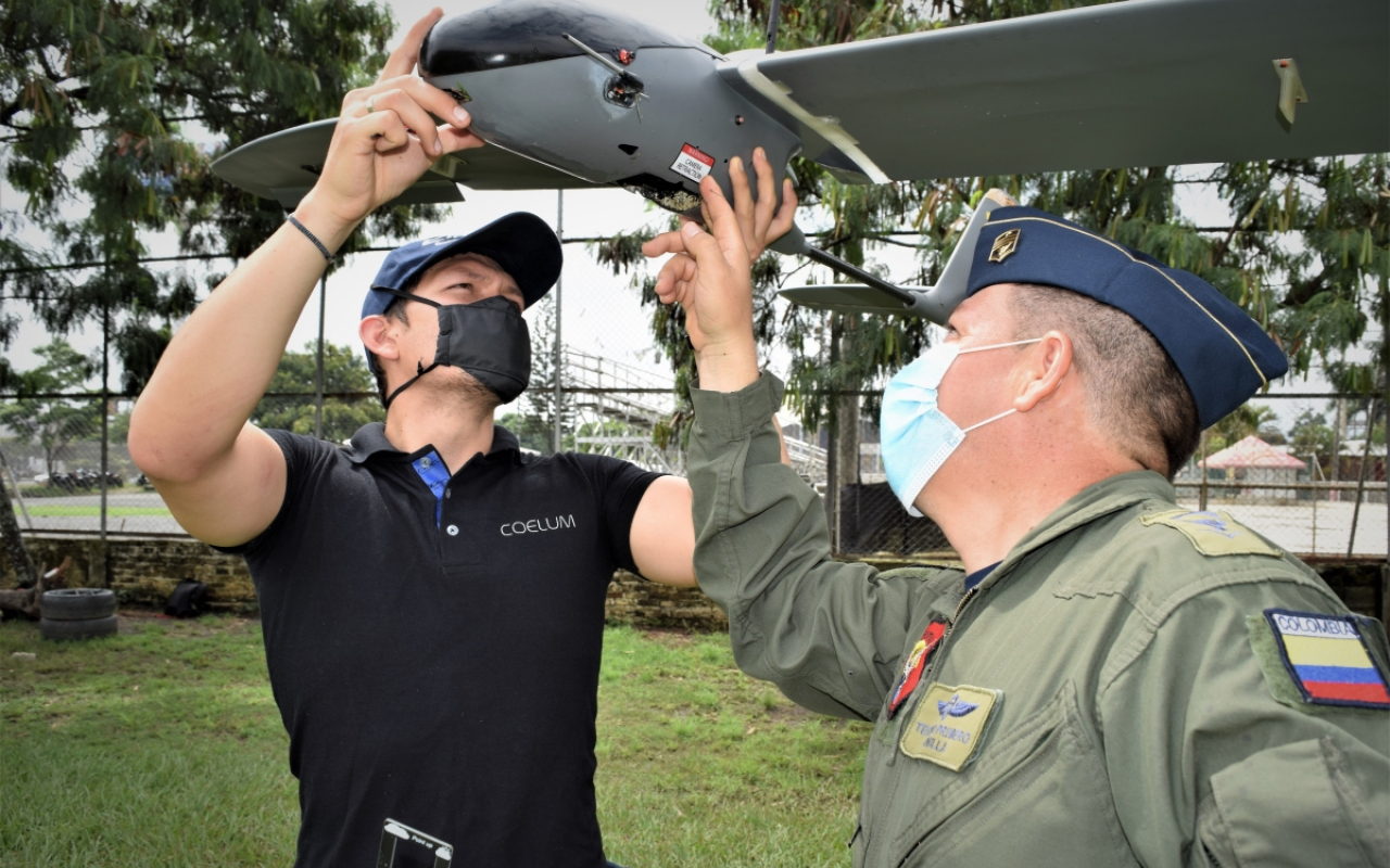 Aeronave Remotamente Tripulada de fabricación colombiana reforzará la seguridad del país