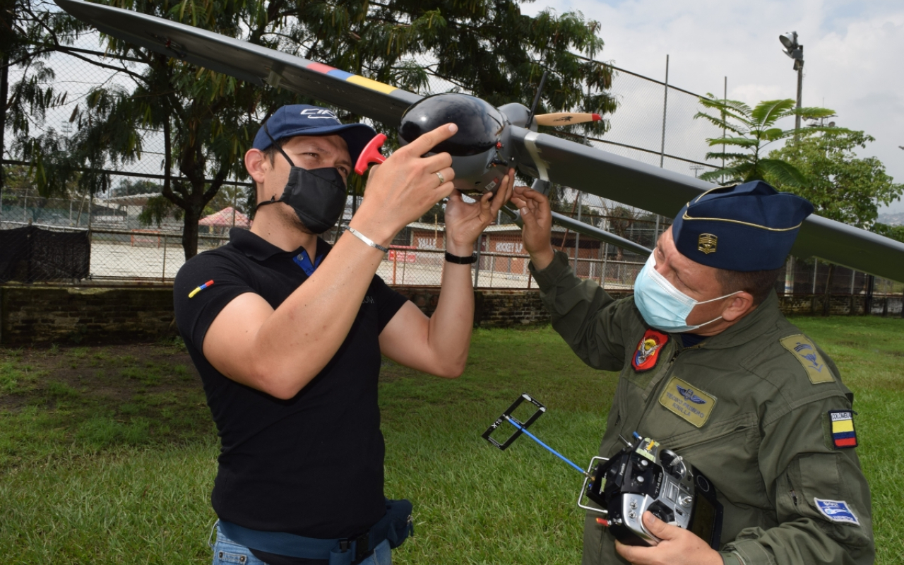 Aeronave Remotamente Tripulada de fabricación colombiana reforzará la seguridad del país