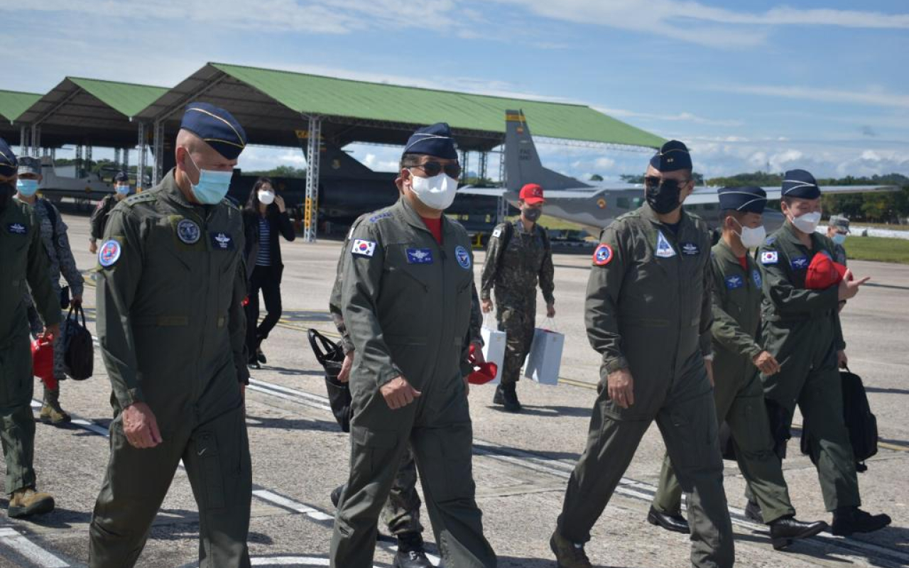 Fuerza Aérea de Colombia y Corea fortalecen relaciones de cooperación internacional