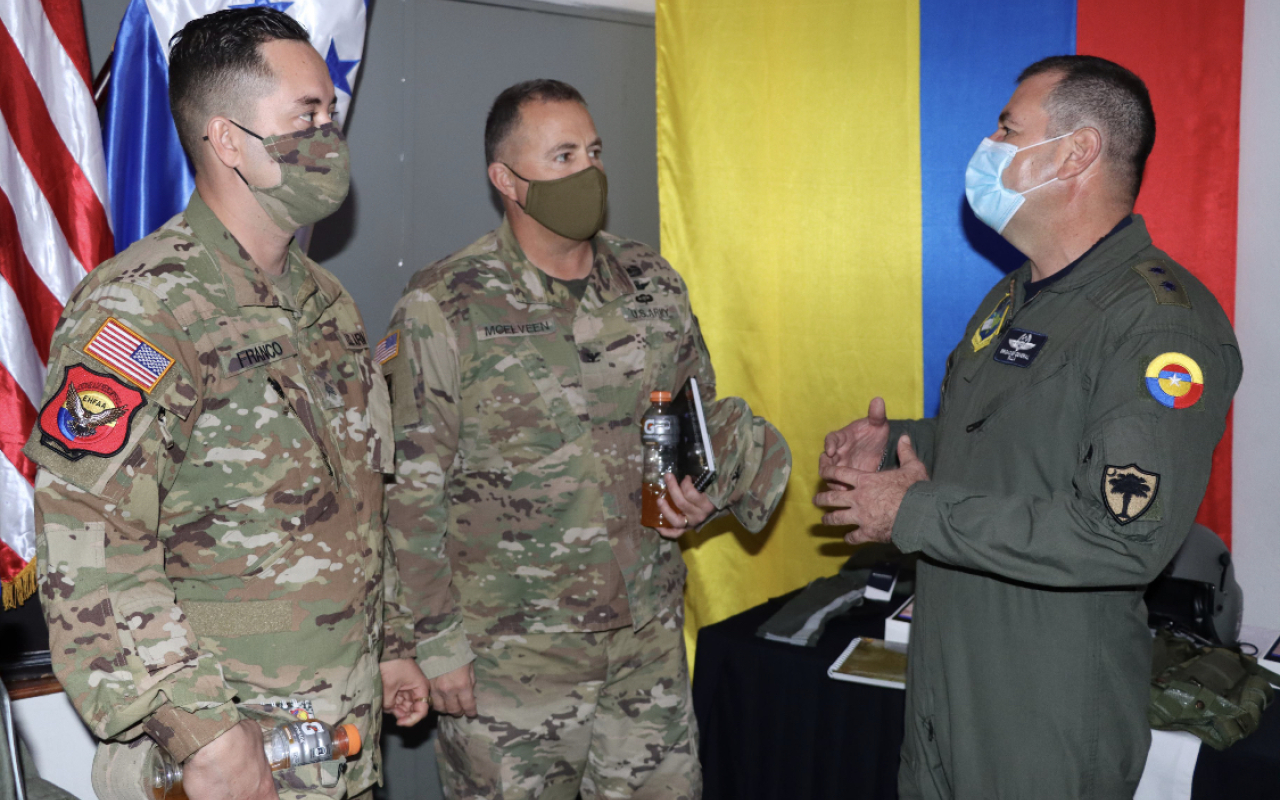 Comitiva del Ejército de Estados Unidos realizó visita estratégica al CACOM 4
