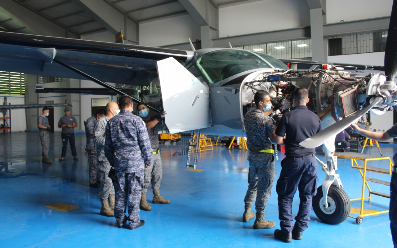 Primer Curso Internacional de Mantenimiento Aeronáutico del C-208 Caravan