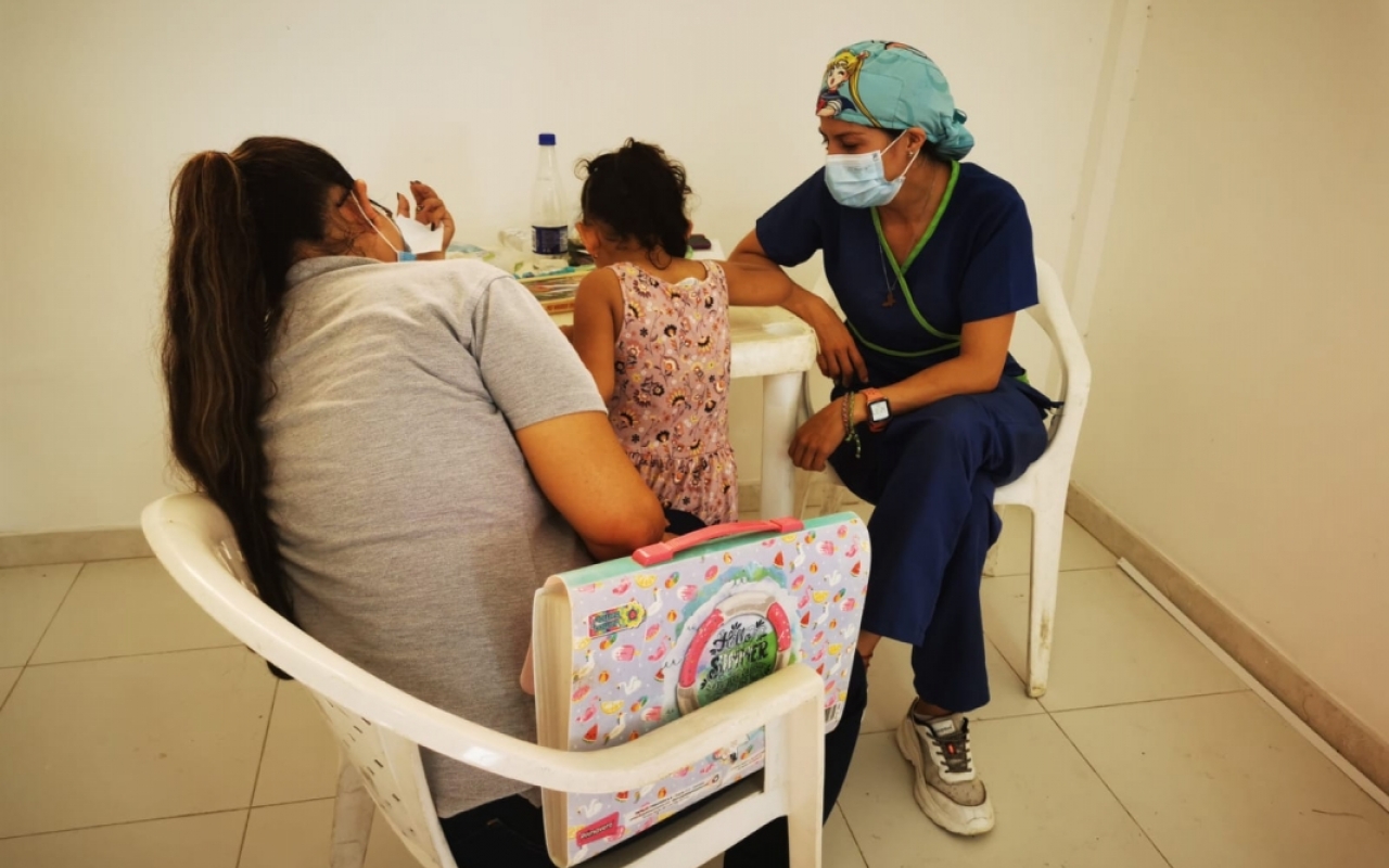 Servicios médicos y regalos llegaron a La Vereda La Ceiba de Puerto Boyacá de la mano de su Fuerza Aérea Colombiana 