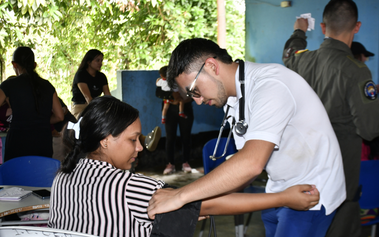 Jornada médica y de bienestar fue un éxito en Caquetá 