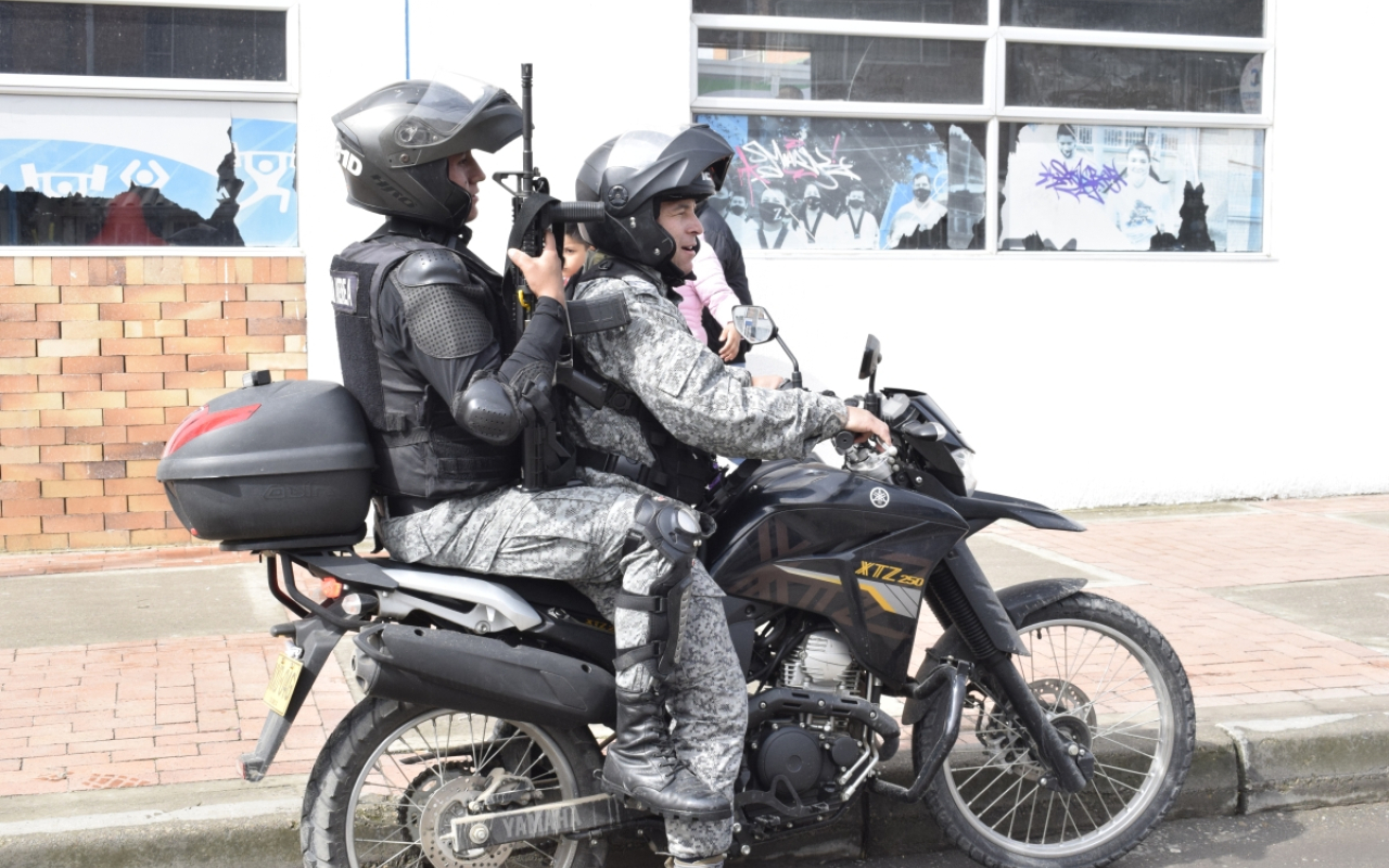 Fuerza Aeroespacial Colombiana garante de la seguridad en las elecciones 2023 de la Sabana de Occidente
