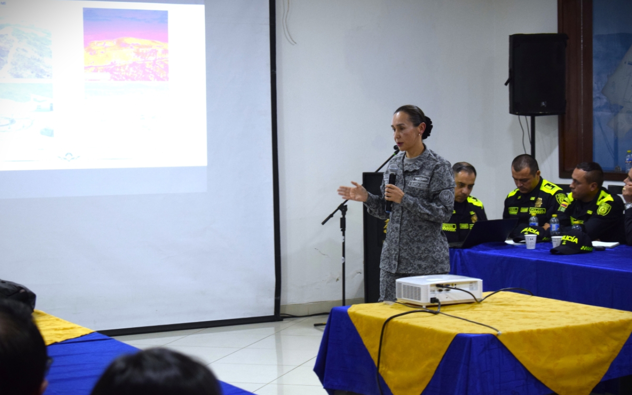 Primer encuentro regional de seguridad en Sabana de Occidente reunió a la Fuerza Pública y a los mandatarios locales electos