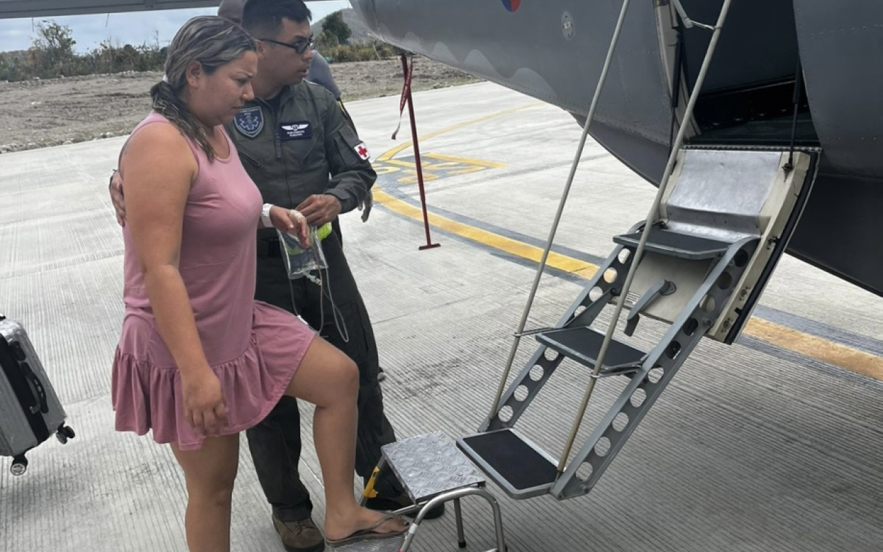 Traslado aeromédico de pacientes hacia San Andrés Isla