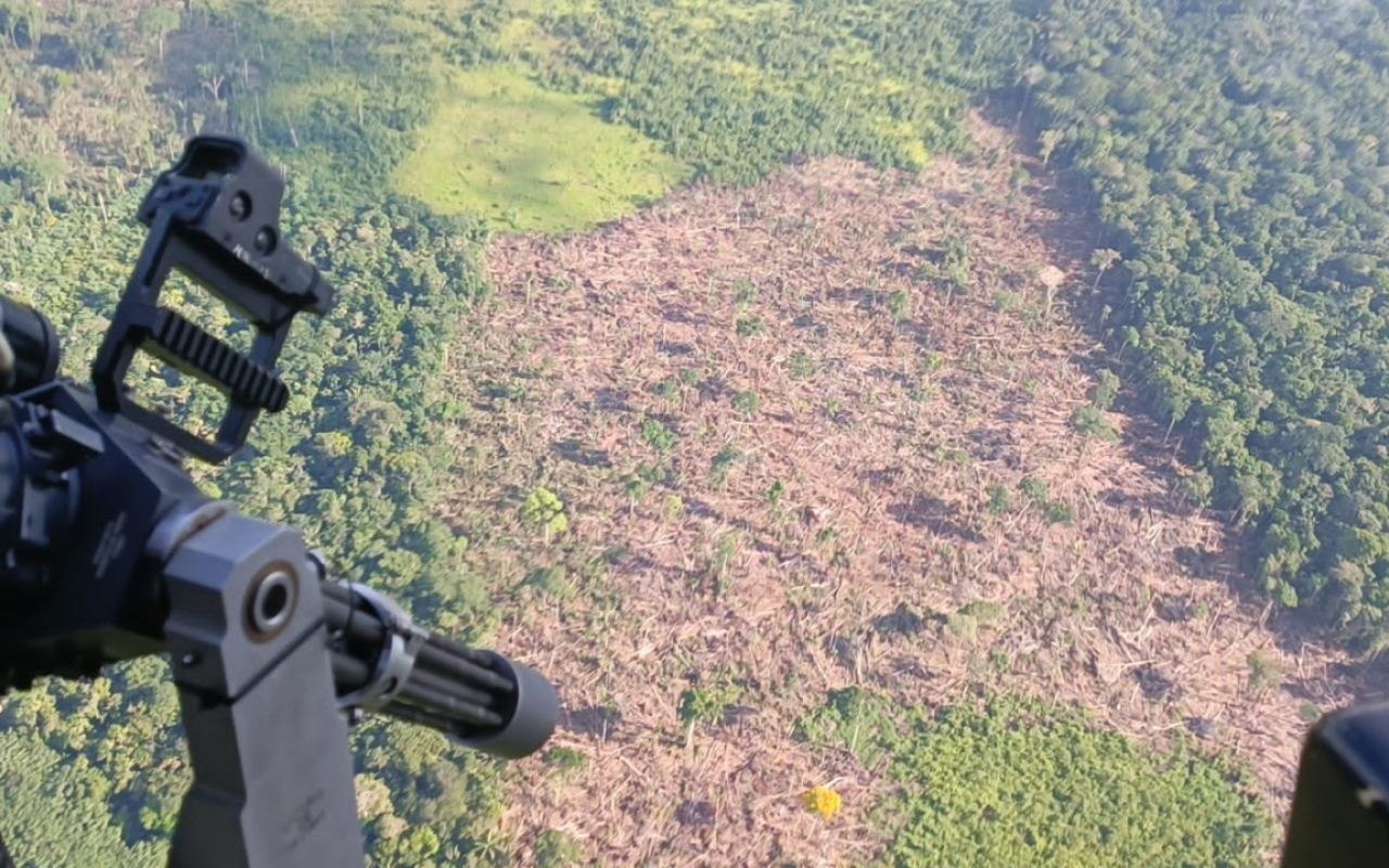 Misiones de vigilancia en el Parque Nacional Natural La Paya son realizadas por su Fuerza Aérea Colombiana 