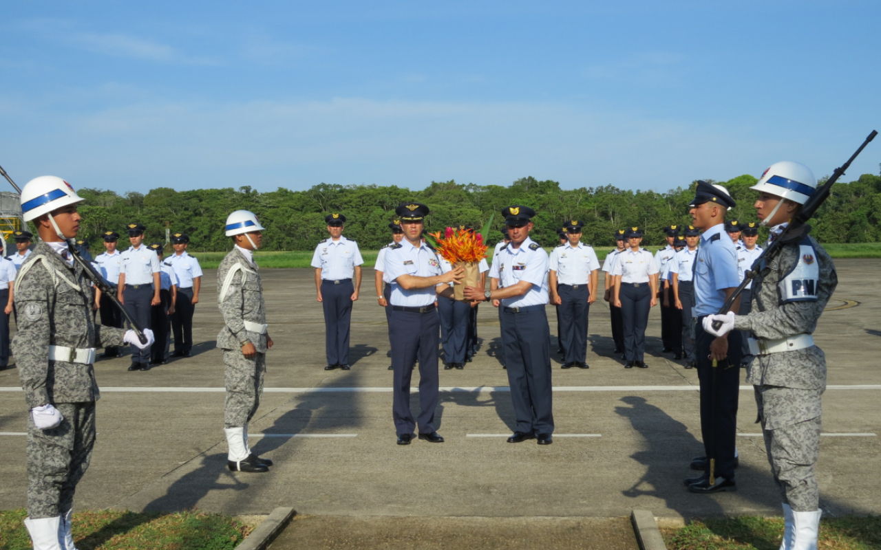 Desde Leticia se conmemora los 105 años de la Fuerza Aérea Colombiana