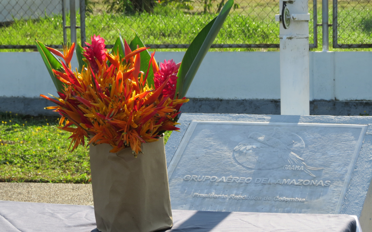 Desde Leticia se conmemora los 105 años de la Fuerza Aérea Colombiana