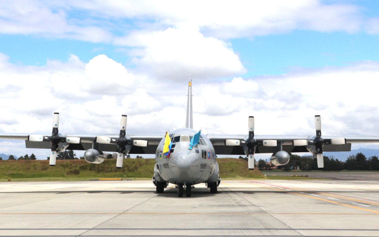 La Fuerza Aeroespacial Colombiana lidera la VII Campaña Aérea y XI Expedición Antártica