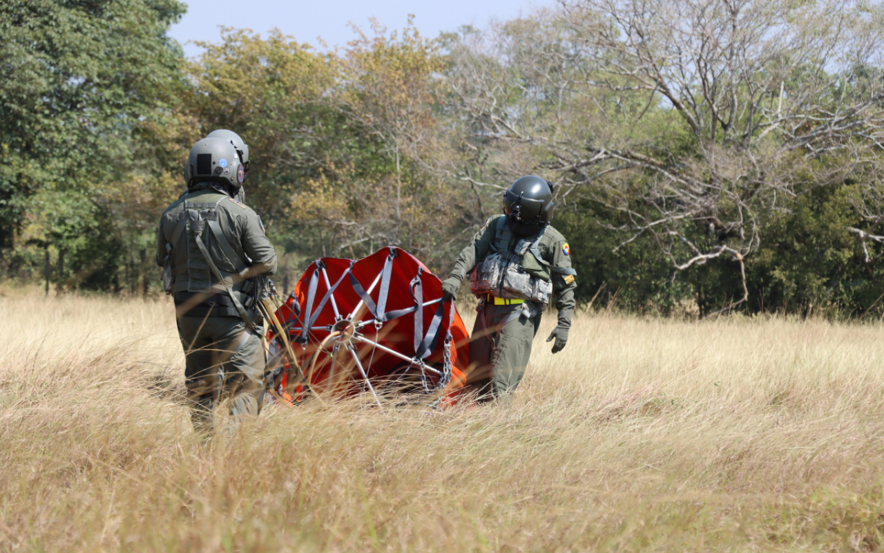 Balance operacional del Comando Aéreo de Combate No. 4 durante 2024