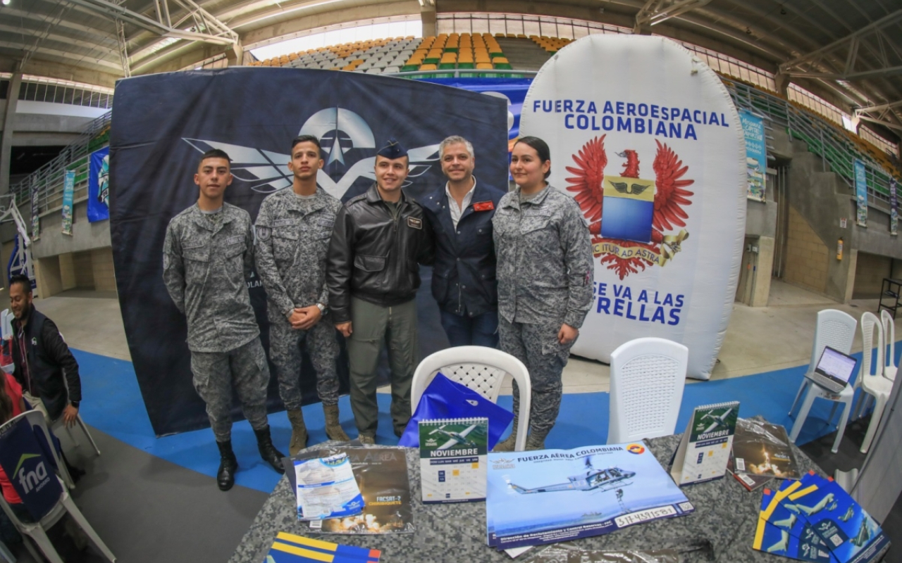 La Fuerza Aeroespacial Colombiana celebra 104 Años fortaleciendo vínculos
