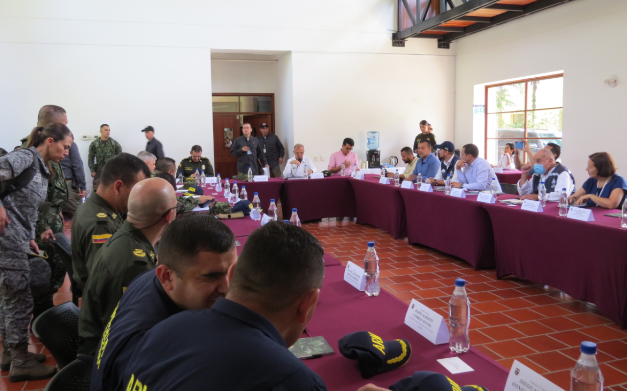 Consejo Nacional de Seguridad es realizado en Leticia