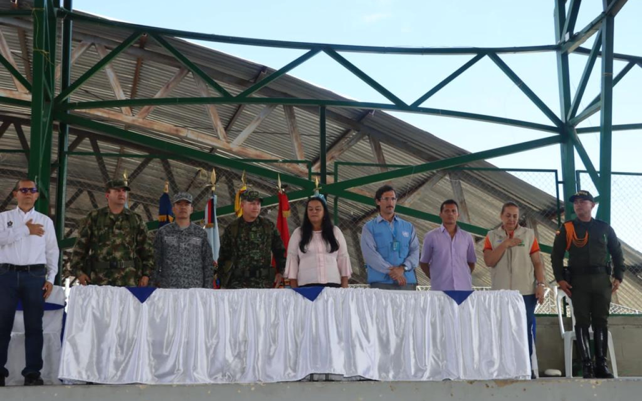 En Icononzo, Tolima se conmemoraron seis años de la firma del acuerdo de paz
