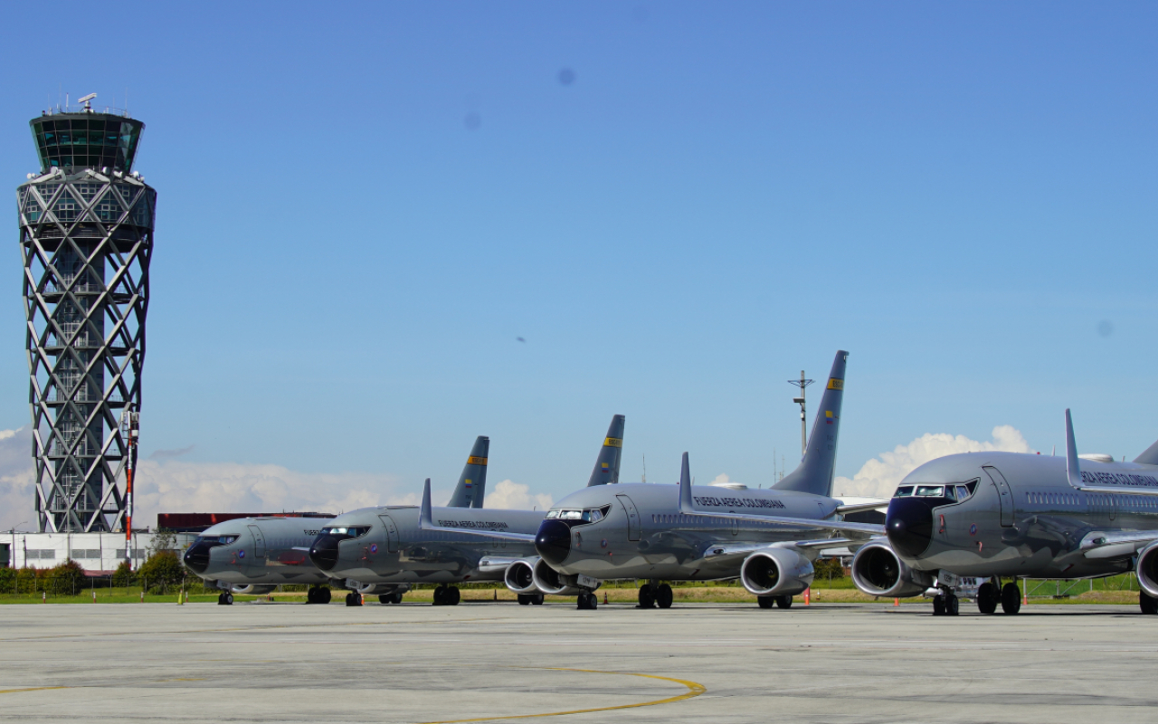 La unidad élite del transporte aéreo militar en Colombia, conmemora 61 años de servicio