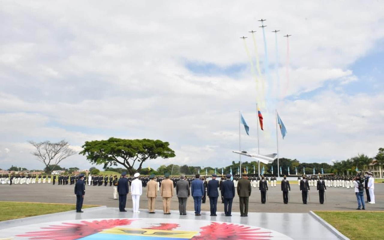 157 nuevos Subtenientes de la Fuerza Aérea Colombiana
