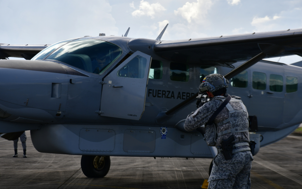 Entrenamiento de interdicción aérea fortalece capacidad en la lucha contra delitos trasnacionales