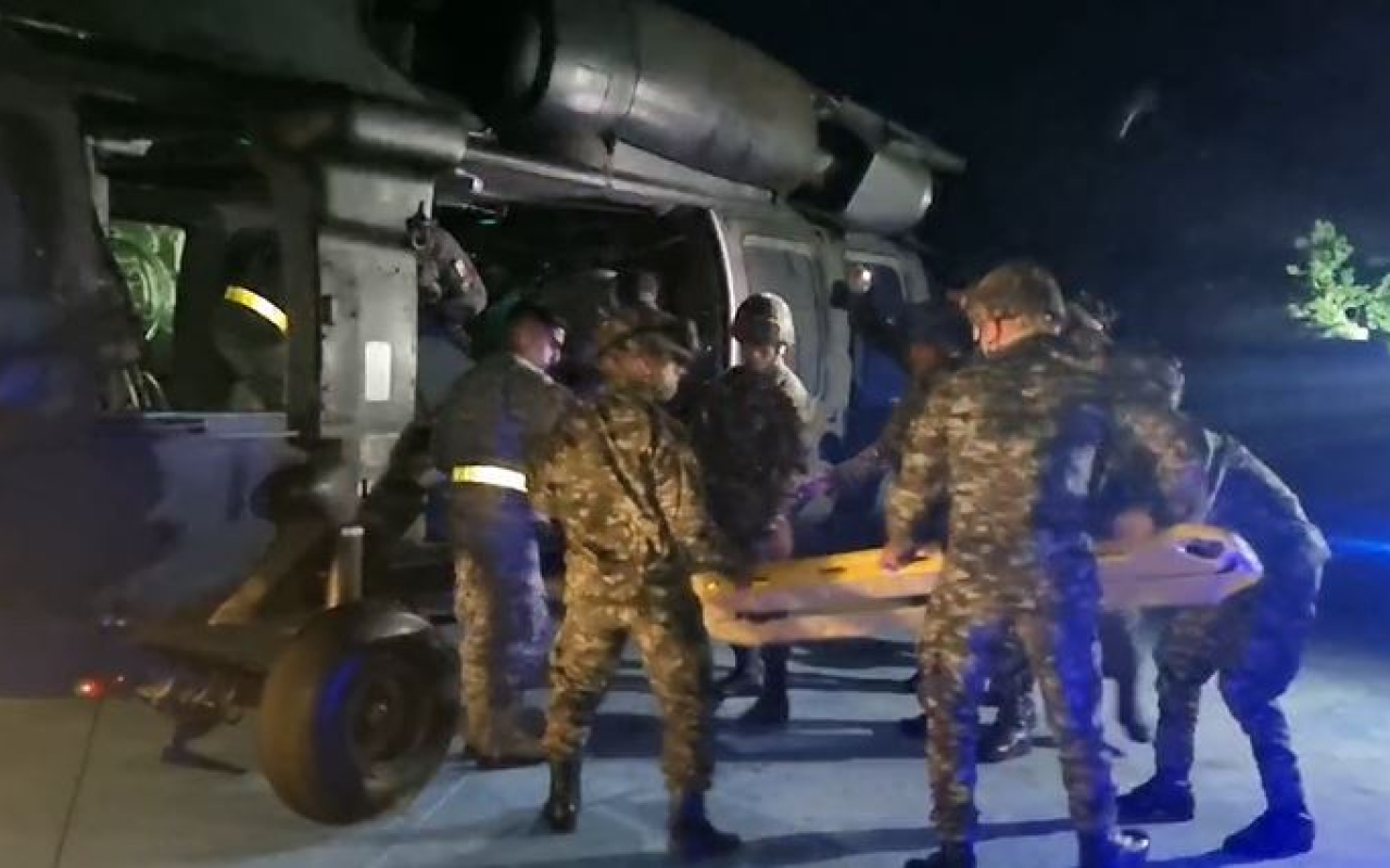 Fuerza Aeroespacial evacua heridos desde el Catatumbo