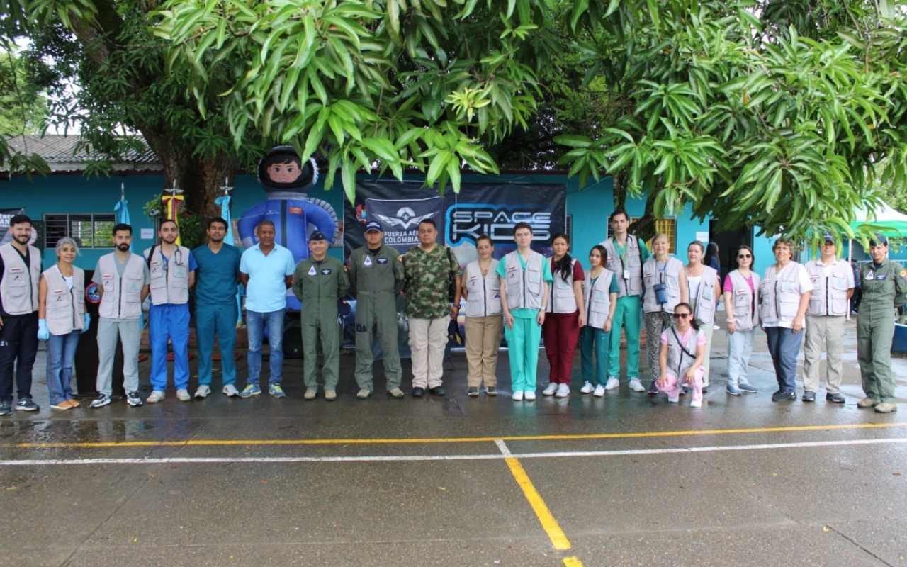 Con servicios de salud gratuitos más de 900 habitantes de Puerto Salgar, se beneficiaron en jornada de salud