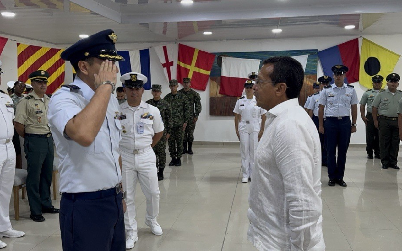 En la Isla de San Andrés se rinde homenaje a los veteranos de Colombia