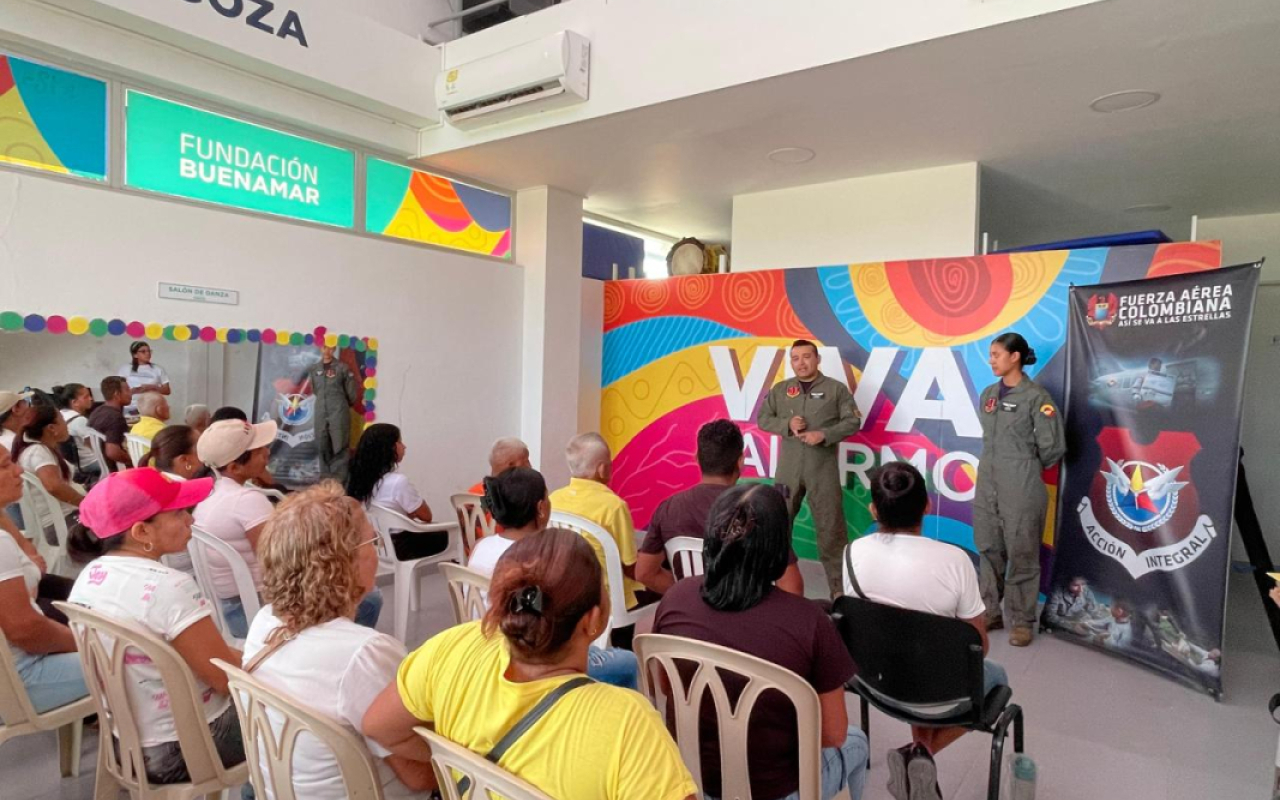 Familias de Sitio Nuevo en Magdalena fueron beneficiadas con elementos para el hogar