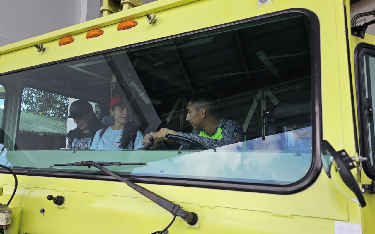 Jóvenes casanareños conocen las capacidades de la Fuerza Aérea en el oriente colombiano