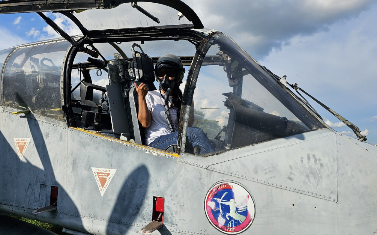 Jóvenes casanareños conocen las capacidades de la Fuerza Aérea en el oriente colombiano