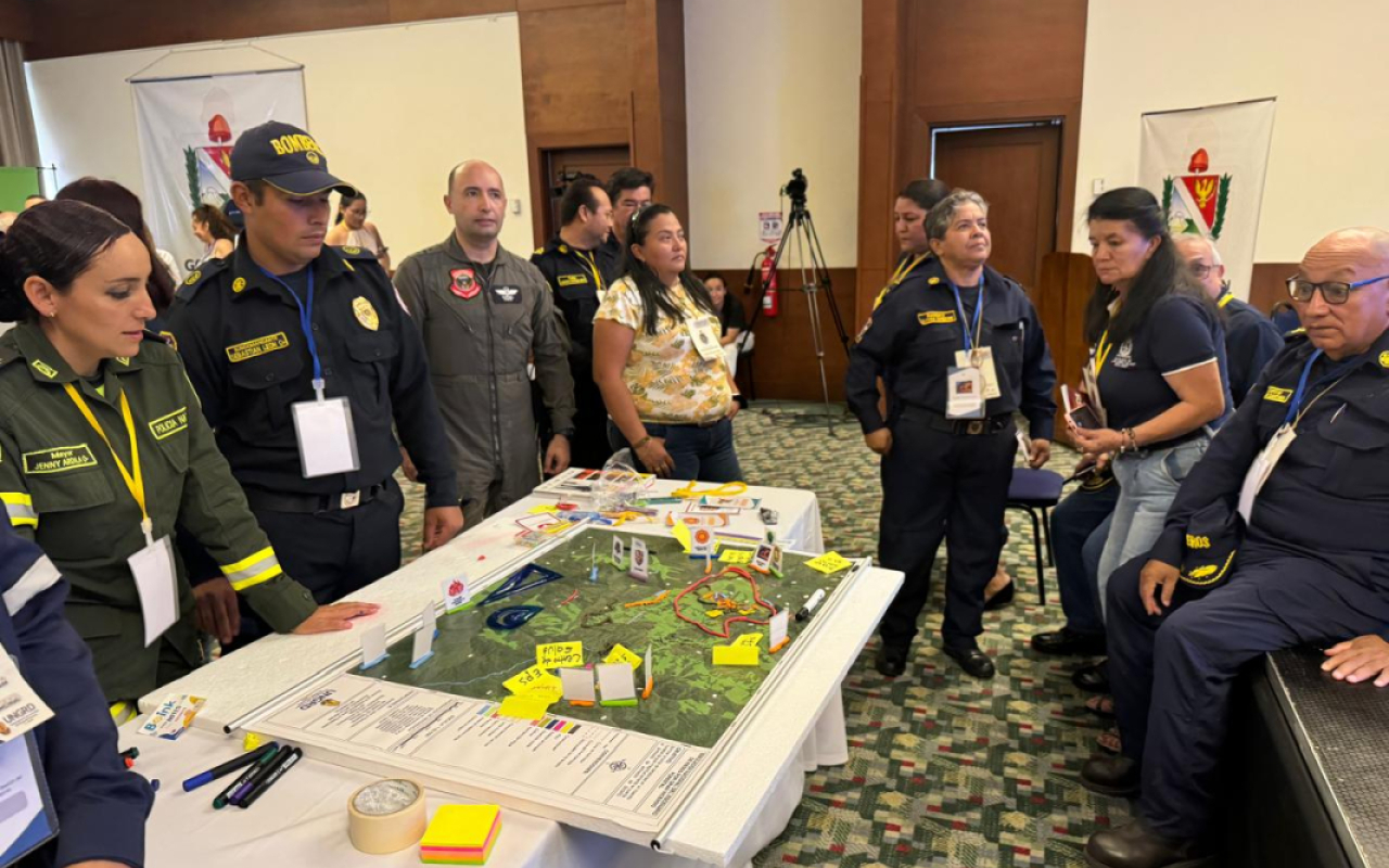 Capacidades en gestión del riesgo fortalecidas durante seminario internacional sobre incendios forestales