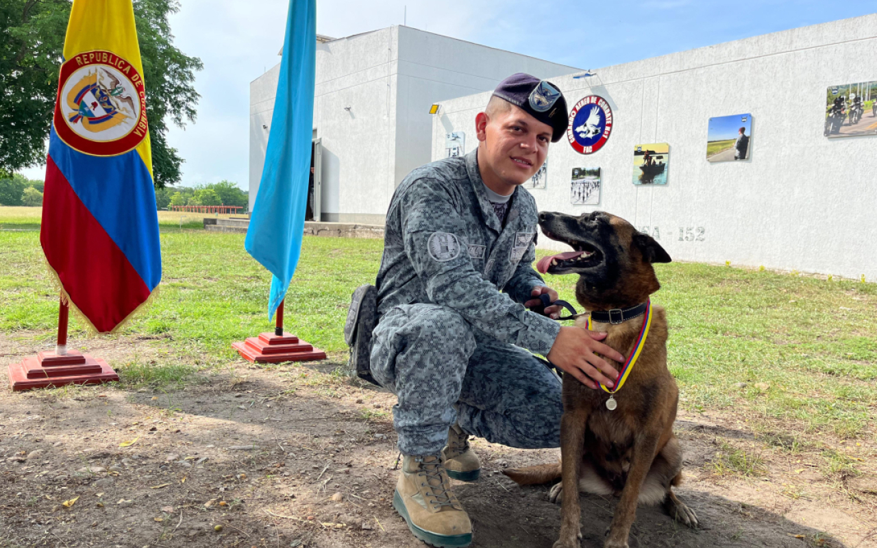 Heroínas caninas, son adoptadas por nuevas familias tras diez años de servicio