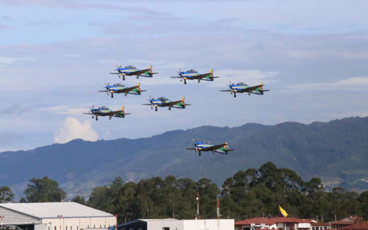 Lo mejor de la aviación del hemisferio en la F-AIR  Colombia 2023 