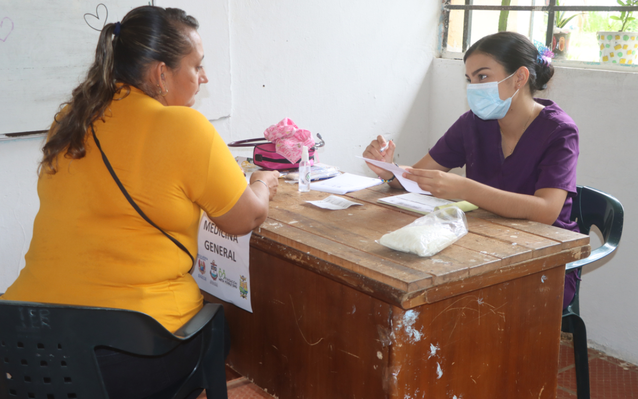 Asistencia médica para la población de la vereda Remolino en Puerto López, Meta