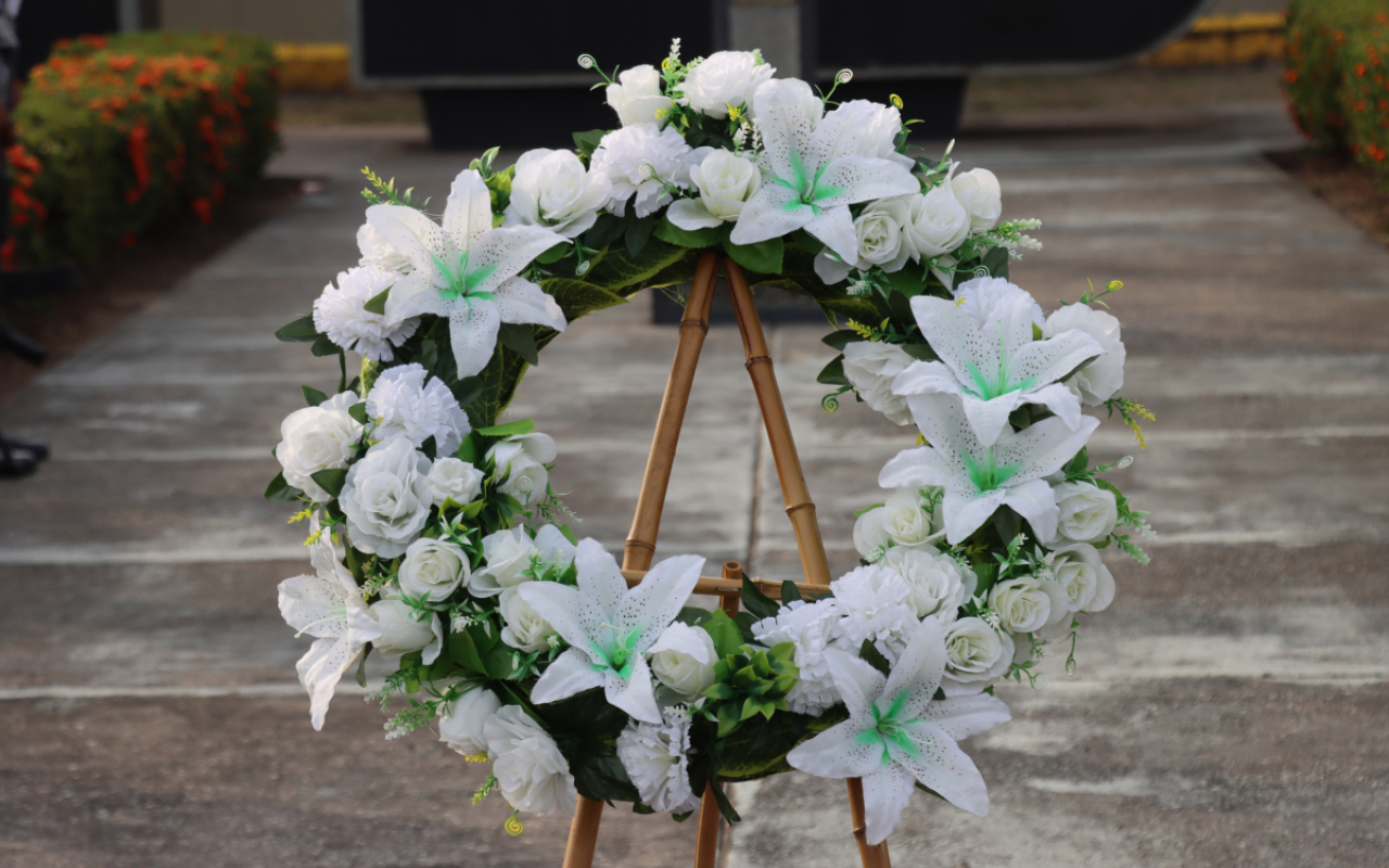 Ceremonia Militar en conmemoración del Día Nacional de los Derechos Humanos