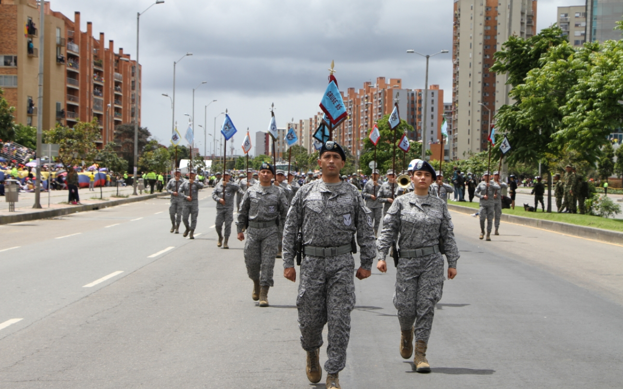 Así fue la participación de su Fuerza Aérea Colombiana para este 20 de Julio
