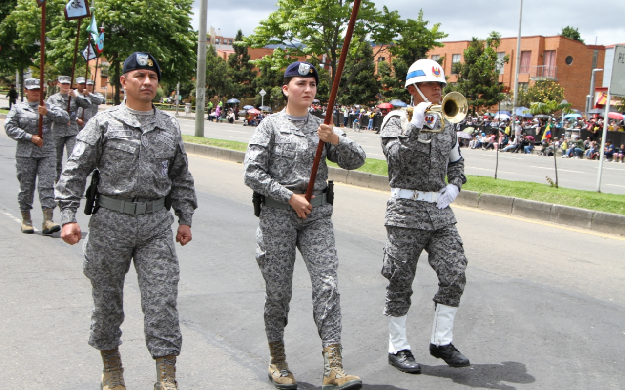 Así fue la participación de su Fuerza Aérea Colombiana para este 20 de Julio