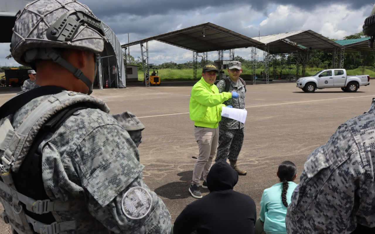 Ejercicio de interdicción aérea fortalece las capacidades de su Fuerza Aeroespacial Colombiana