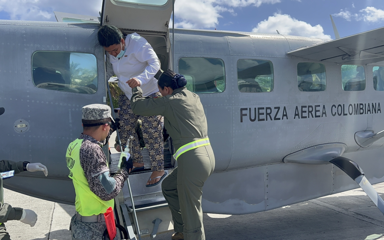 Dos nuevos traslados aeromédicos realizados en la isla de San Andrés