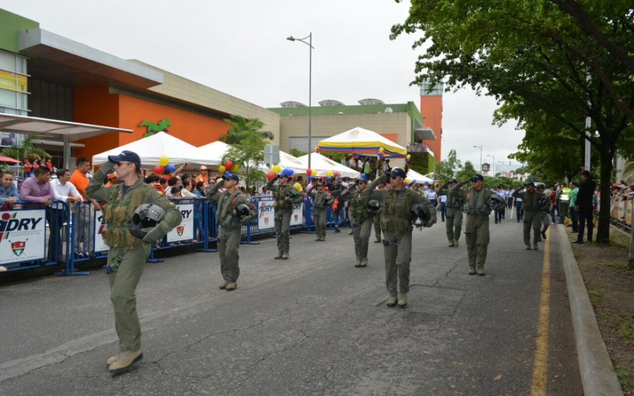 Todo listo para el desfile Militar y Policial “con todas nuestras fuerzas”
