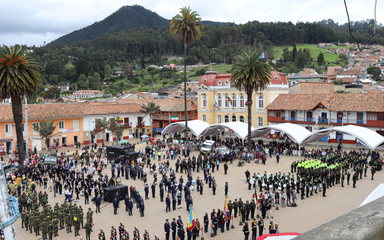 Zipaquirá rinde homenaje a los 208 años del sacrificio de sus mártires