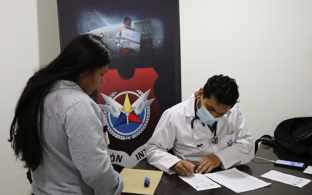 Actividad de asistencia médica y humanitaria beneficia a habitantes de Madrid, Cundinamarca