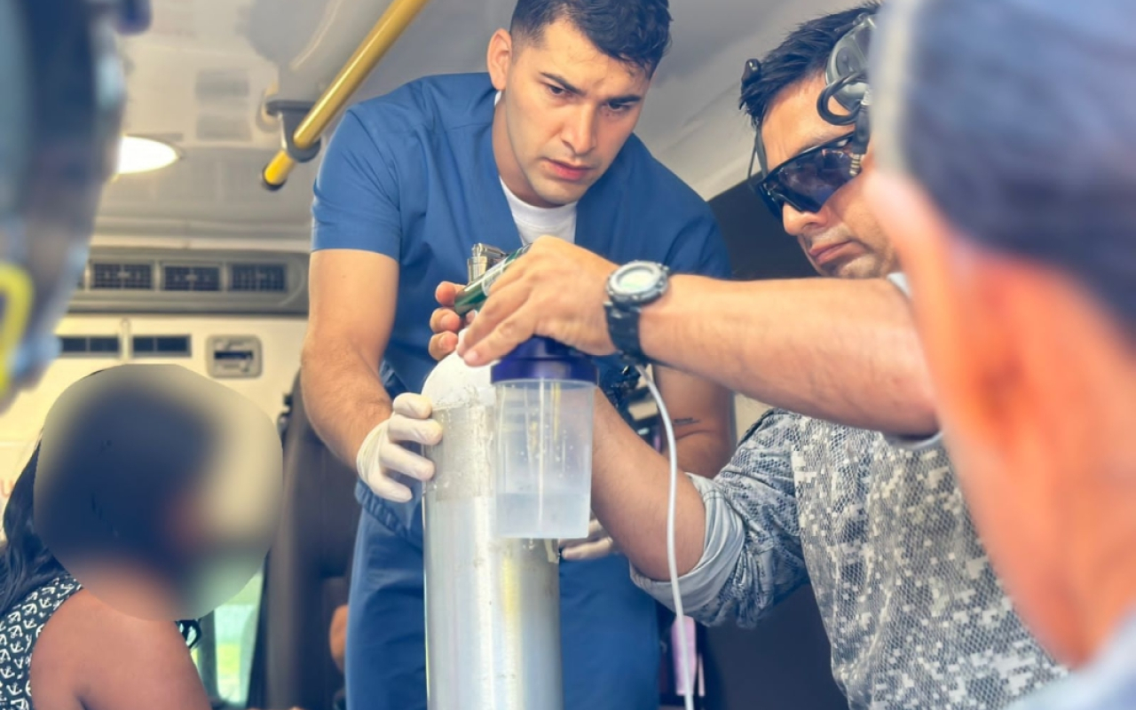 Misión humanitaria permitió salvar la vida de un bebé en delicado estado de salud en Chocó Misión humanitaria permitió salvar la vida de un bebé en delicado estado de salud en Chocó