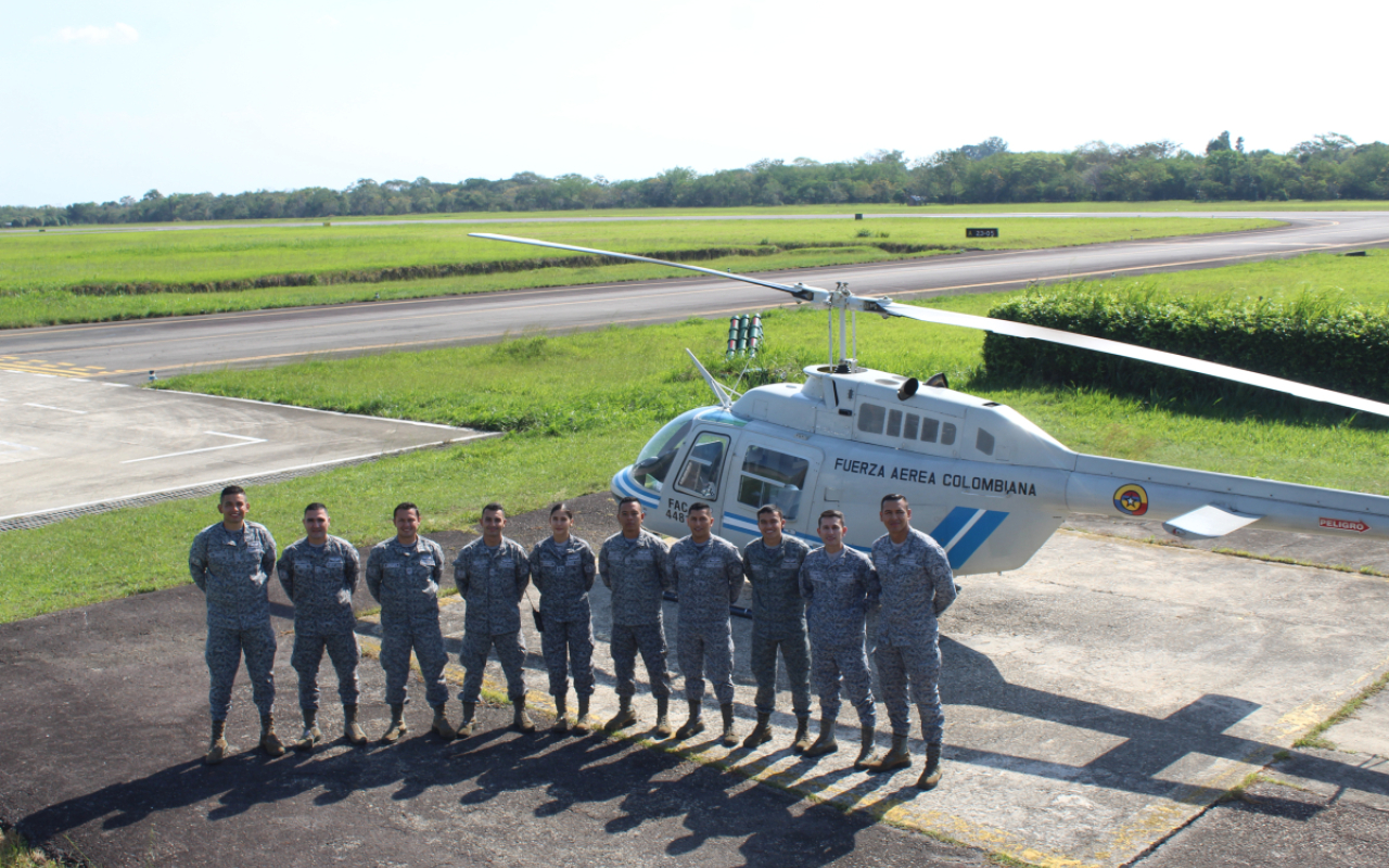 El Grupo Aéreo del Casanare celebra 14 años protegiendo la Orinoquía colombiana